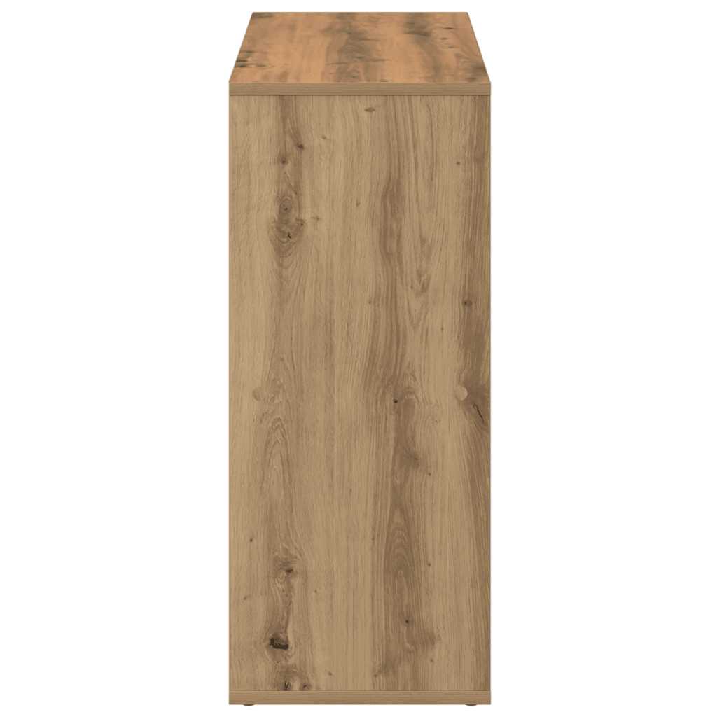 vidaXL Bibliotecă/separator, stejar artizanal, 69,5x29x69,5 cm, lemn vidaXL Bibliotecă/separator, stejar artizanal, 69,5x29x69,5 cm, lemn