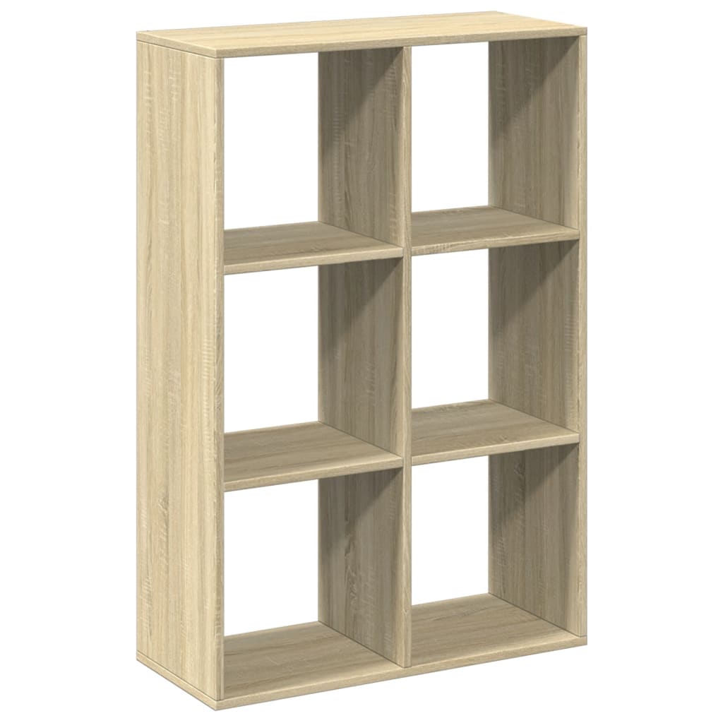 vidaXL Bibliotecă/separator cameră stejar sonoma 69,5x29x103,5 cm lemn vidaXL Bibliotecă/separator cameră stejar sonoma 69,5x29x103,5 cm lemn
