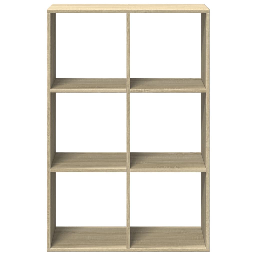 vidaXL Bibliotecă/separator cameră stejar sonoma 69,5x29x103,5 cm lemn vidaXL Bibliotecă/separator cameră stejar sonoma 69,5x29x103,5 cm lemn