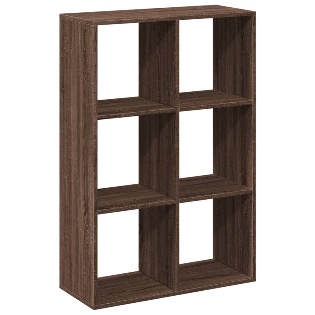 vidaXL Bibliotecă/separator cameră stejar maro 69,5x29x103,5 cm lemn