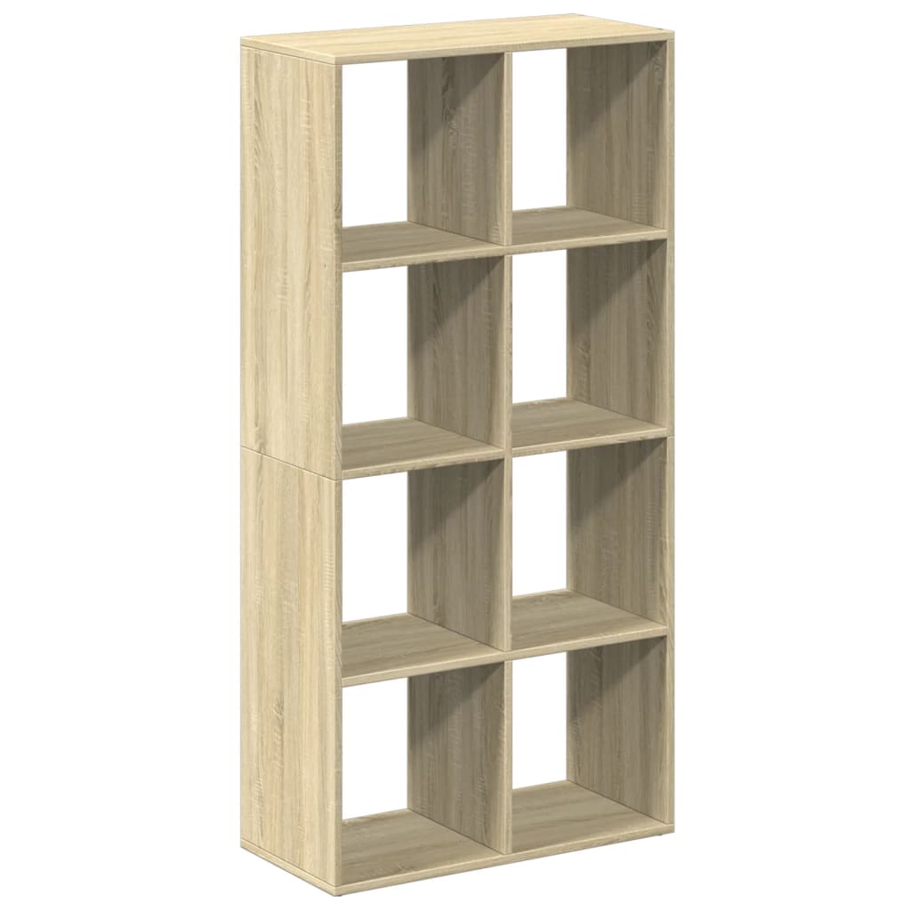 vidaXL Bibliotecă/separator cameră stejar sonoma 69,5x29x137,5 cm lemn