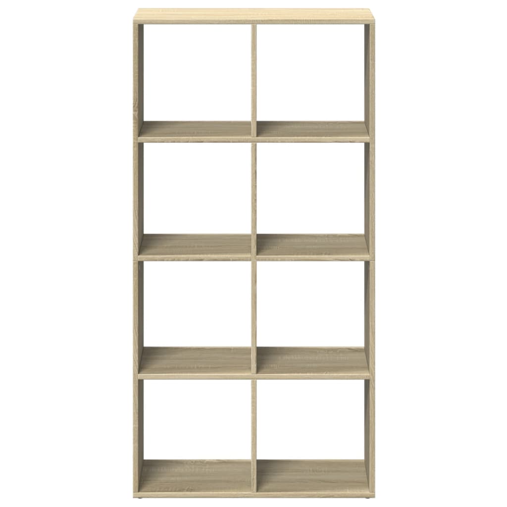 vidaXL Bibliotecă/separator cameră stejar sonoma 69,5x29x137,5 cm lemn