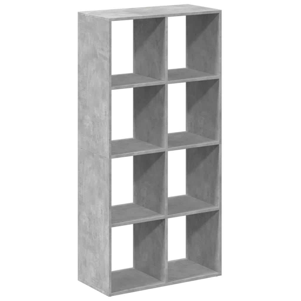 vidaXL Bibliotecă/separator cameră gri beton 69,5x29x137,5 cm lemn vidaXL Bibliotecă/separator cameră gri beton 69,5x29x137,5 cm lemn