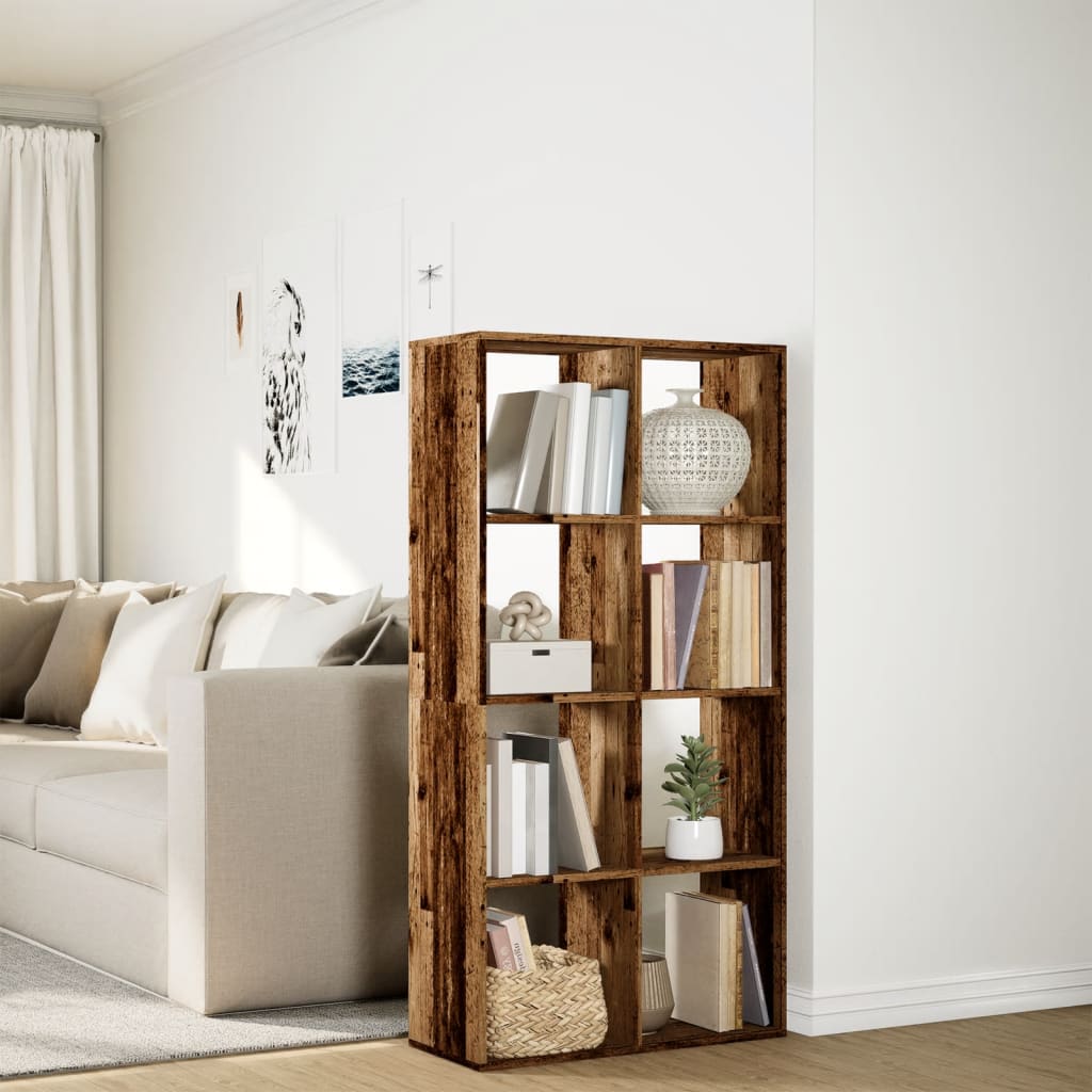 vidaXL Bibliotecă/separator cameră lemn vechi 69,5x29x137,5 cm lemn vidaXL Bibliotecă/separator cameră lemn vechi 69,5x29x137,5 cm lemn