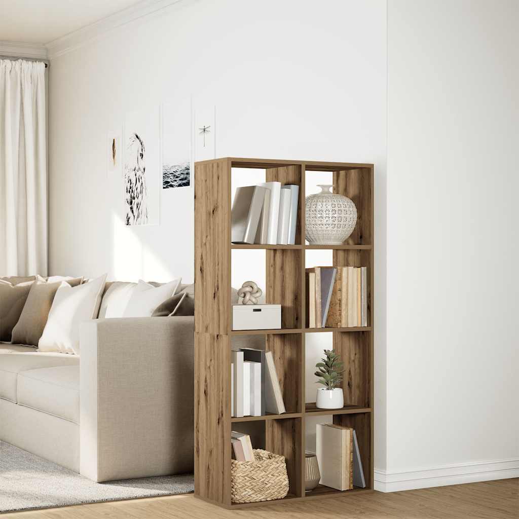 vidaXL Bibliotecă/separator, stejar artizanal, 69,5x29x137,5 cm, lemn vidaXL Bibliotecă/separator, stejar artizanal, 69,5x29x137,5 cm, lemn