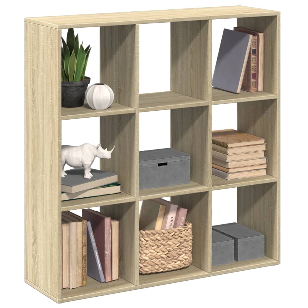 vidaXL Bibliotecă/separator cameră stejar sonoma 102x29x103,5 cm lemn vidaXL Bibliotecă/separator cameră stejar sonoma 102x29x103,5 cm lemn