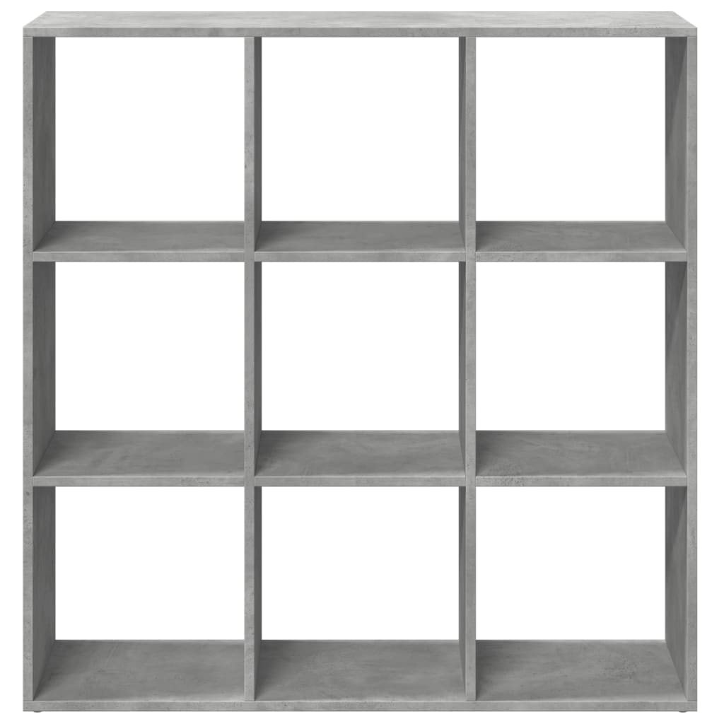 vidaXL Bibliotecă/separator cameră gri beton 102x29x103,5 cm lemn vidaXL Bibliotecă/separator cameră gri beton 102x29x103,5 cm lemn
