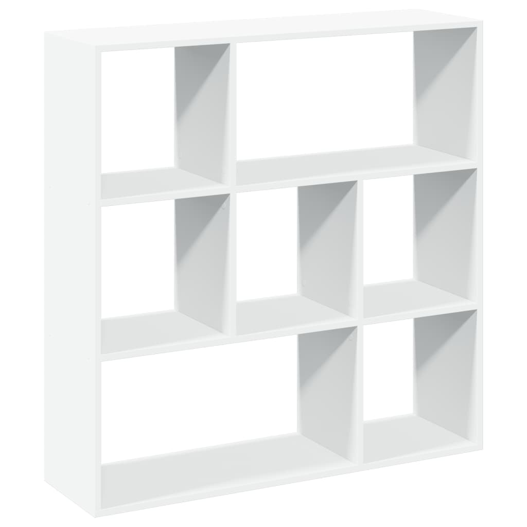 vidaXL Bibliotecă/separator cameră alb 102x29x103,5 cm lemn prelucrat