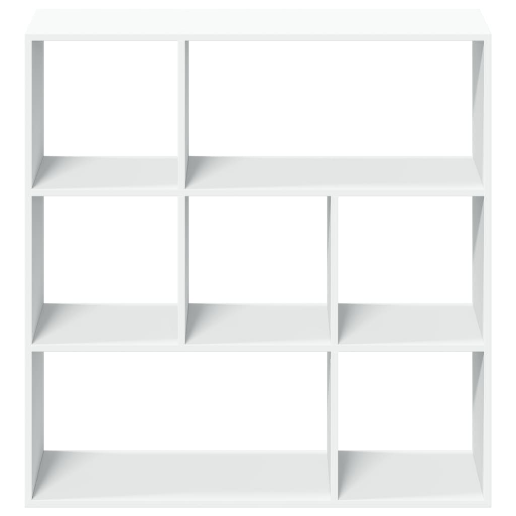 vidaXL Bibliotecă/separator cameră alb 102x29x103,5 cm lemn prelucrat