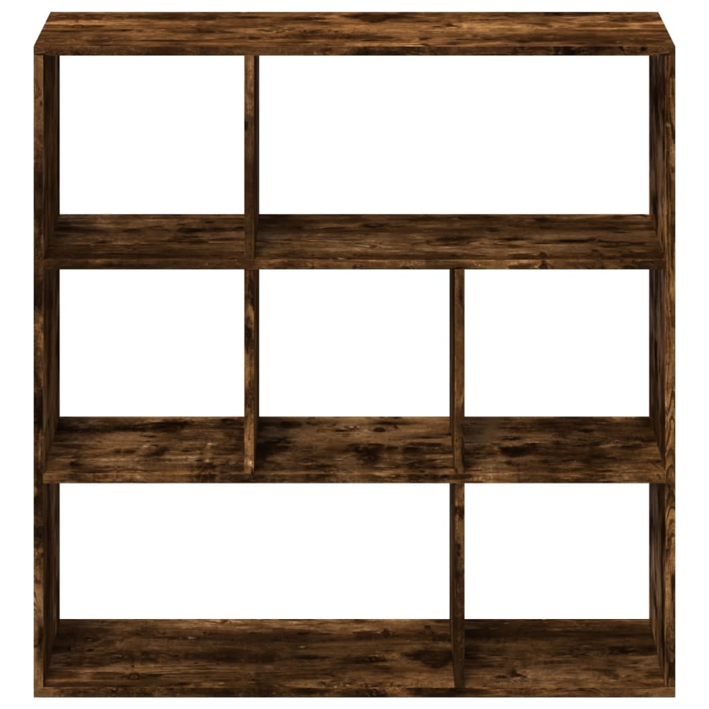 vidaXL Bibliotecă/separator cameră stejar fumuriu 102x29x103,5 cm lemn vidaXL Bibliotecă/separator cameră stejar fumuriu 102x29x103,5 cm lemn