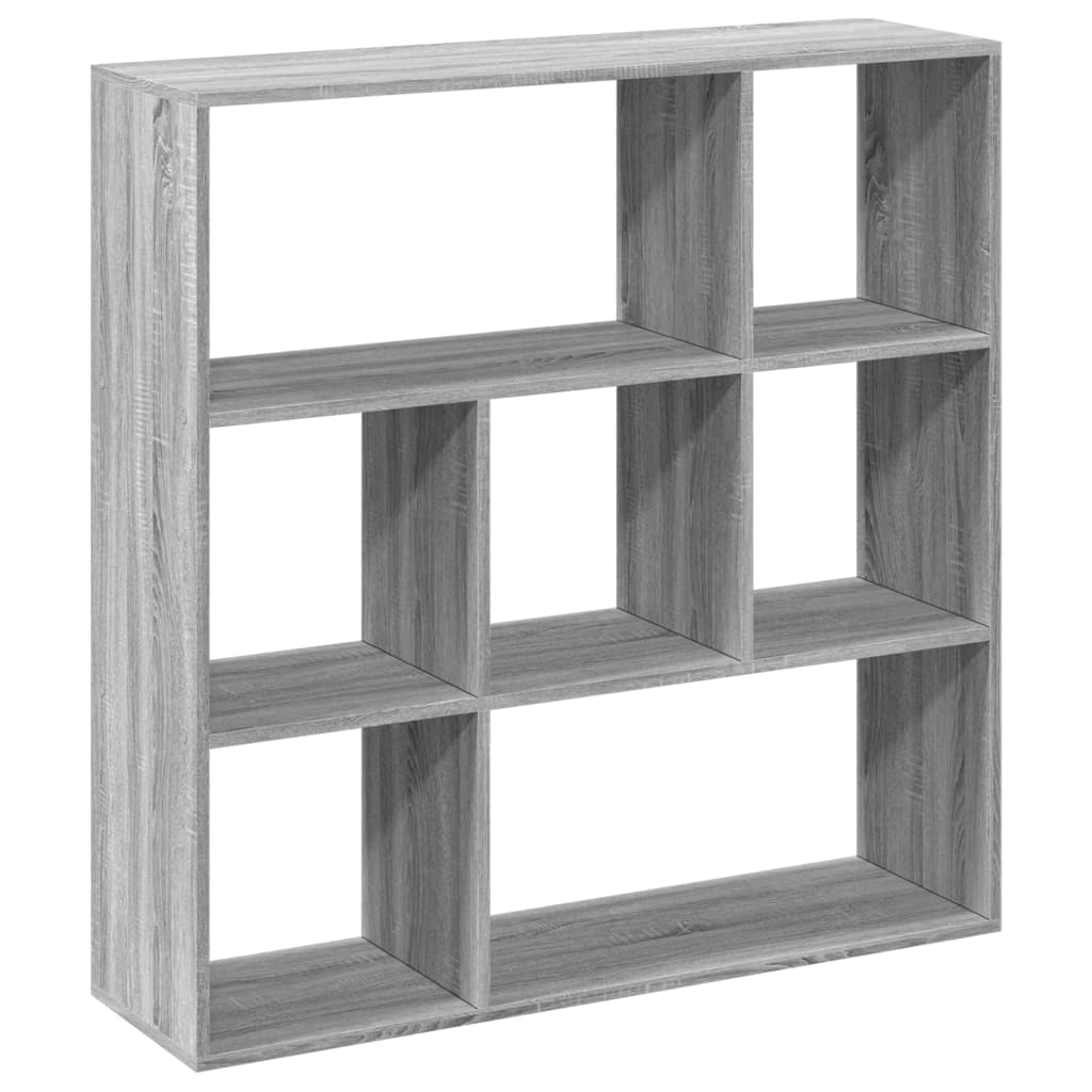 vidaXL Bibliotecă/separator cameră gri sonoma 102x29x103,5 cm lemn vidaXL Bibliotecă/separator cameră gri sonoma 102x29x103,5 cm lemn