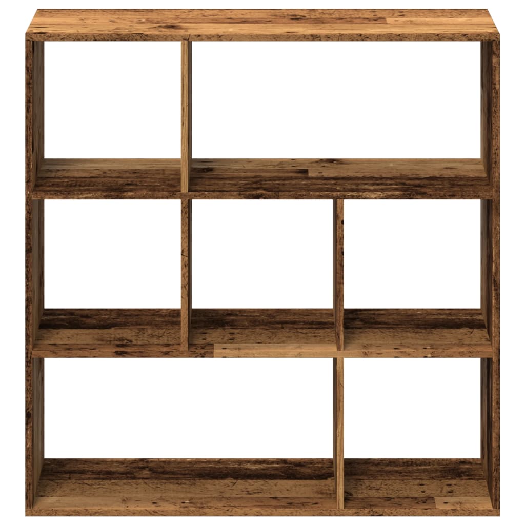 vidaXL Bibliotecă/separator cameră lemn vechi 102x29x103,5 cm lemn