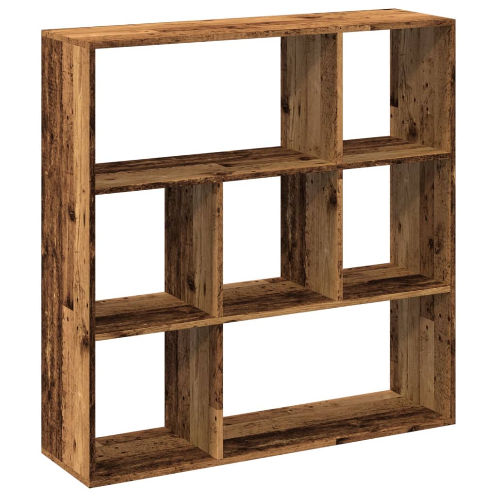 vidaXL Bibliotecă/separator cameră lemn vechi 102x29x103,5 cm lemn