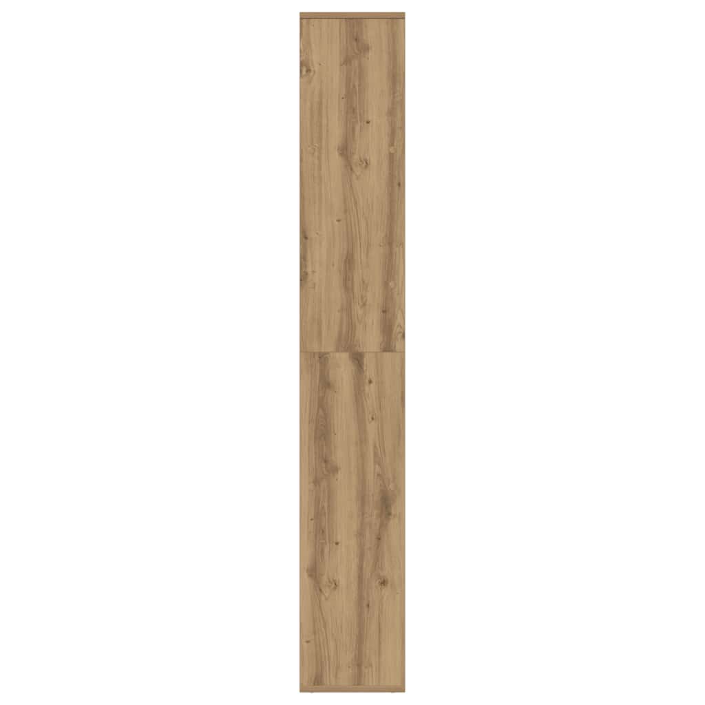 vidaXL Bibliotecă/separator cameră stejar artizanal 67x25x161,5cm lemn vidaXL Bibliotecă/separator cameră stejar artizanal 67x25x161,5cm lemn