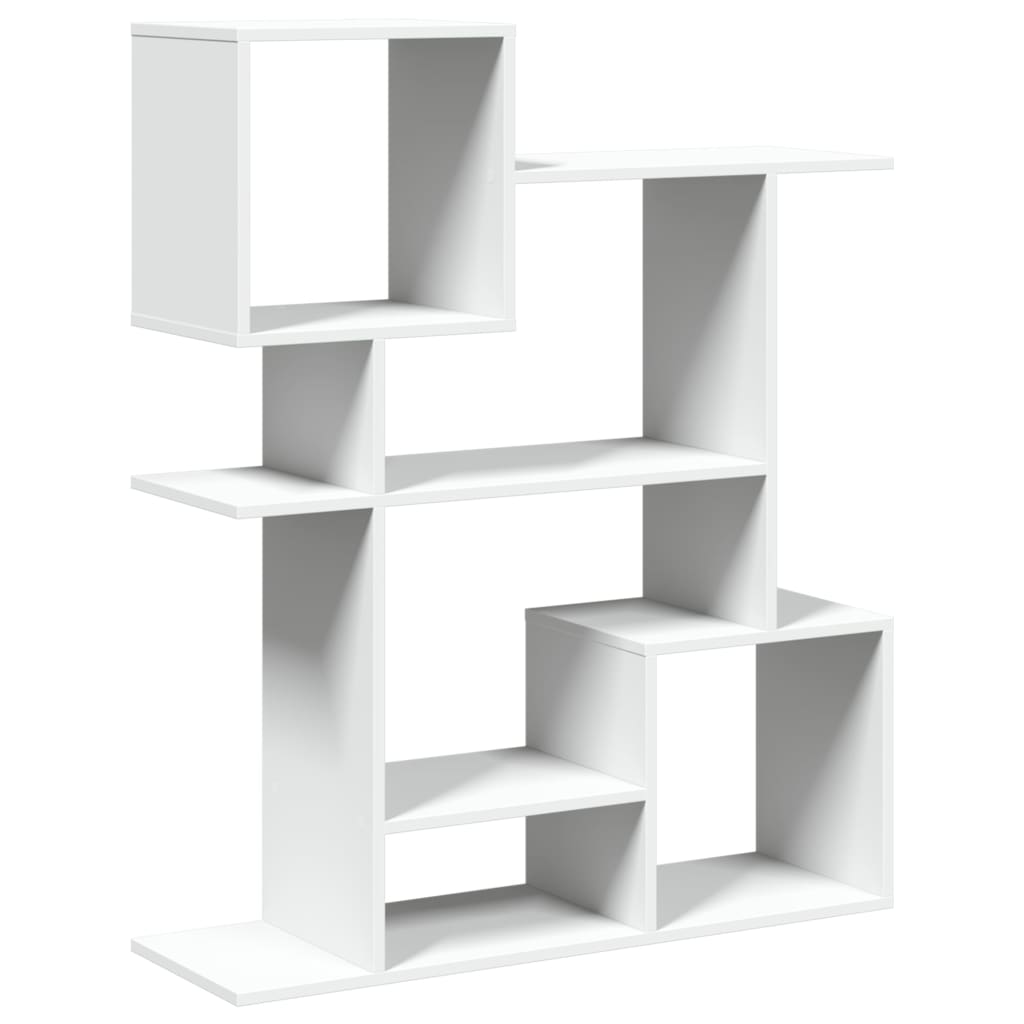 vidaXL Bibliotecă/separator cameră alb 92x29x112 cm lemn prelucrat