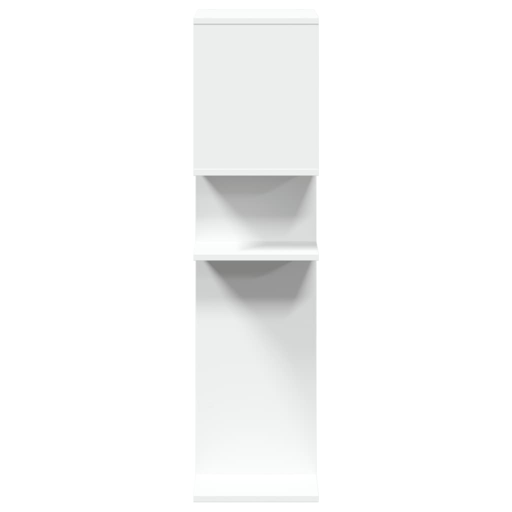 vidaXL Bibliotecă/separator cameră alb 92x29x112 cm lemn prelucrat