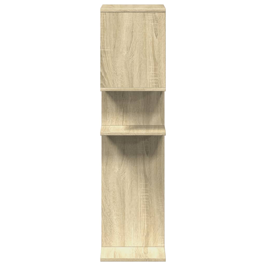 vidaXL Bibliotecă/separator cameră stejar sonoma 92x29x112 cm lemn