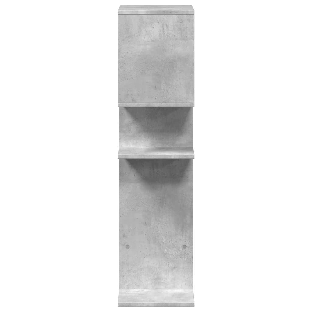 vidaXL Bibliotecă/separator cameră gri beton 92x29x112 cm lemn vidaXL Bibliotecă/separator cameră gri beton 92x29x112 cm lemn