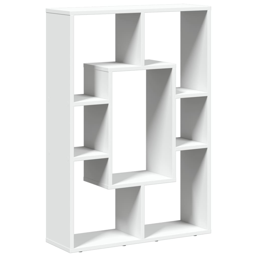 vidaXL Bibliotecă, alb, 63x20x90 cm, lemn prelucrat vidaXL Bibliotecă, alb, 63x20x90 cm, lemn prelucrat
