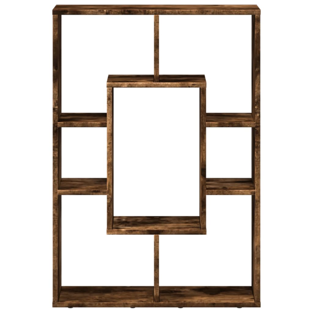 vidaXL Bibliotecă, stejar fumuriu, 63x20x90 cm, lemn prelucrat vidaXL Bibliotecă, stejar fumuriu, 63x20x90 cm, lemn prelucrat