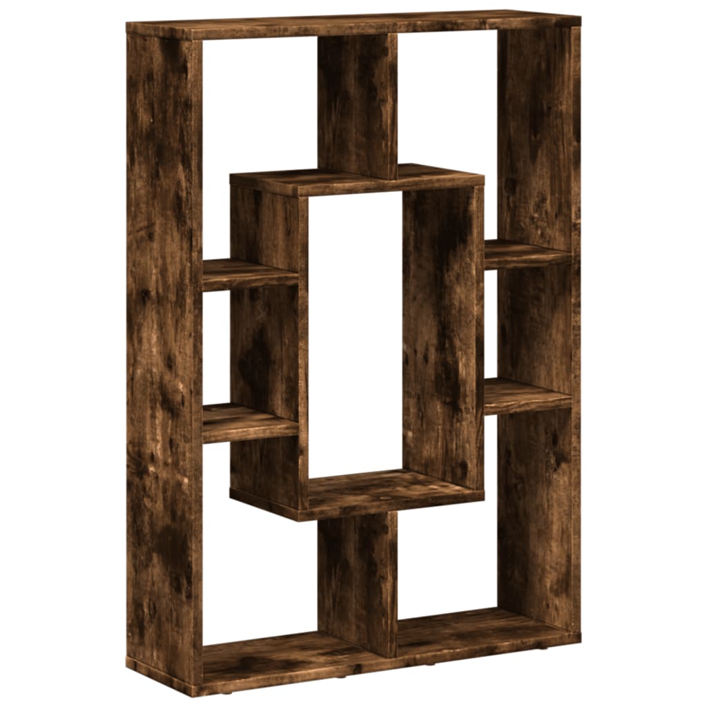 vidaXL Bibliotecă, stejar fumuriu, 63x20x90 cm, lemn prelucrat vidaXL Bibliotecă, stejar fumuriu, 63x20x90 cm, lemn prelucrat