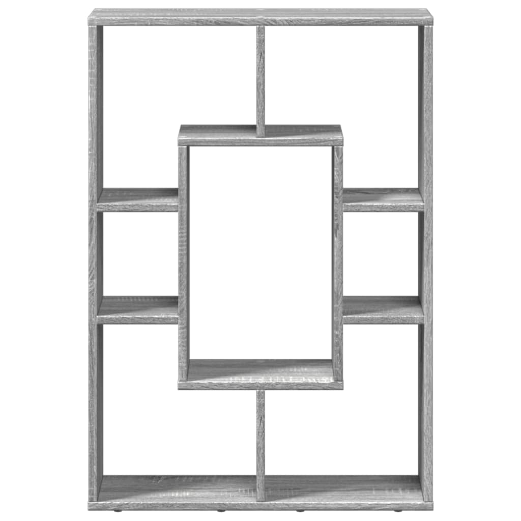 vidaXL Bibliotecă, gri sonoma, 63x20x90 cm, lemn prelucrat vidaXL Bibliotecă, gri sonoma, 63x20x90 cm, lemn prelucrat