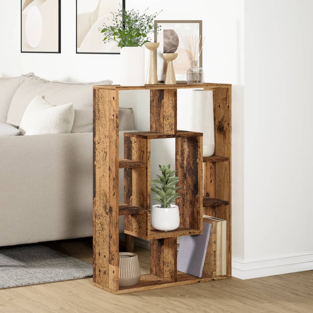 vidaXL Bibliotecă, lemn vechi, 63x20x90 cm, lemn prelucrat vidaXL Bibliotecă, lemn vechi, 63x20x90 cm, lemn prelucrat