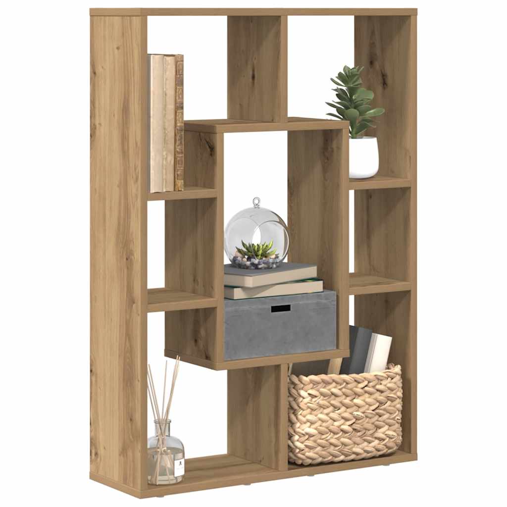 vidaXL Bibliotecă, stejar artizanal, 63x20x90 cm, lemn prelucrat vidaXL Bibliotecă, stejar artizanal, 63x20x90 cm, lemn prelucrat
