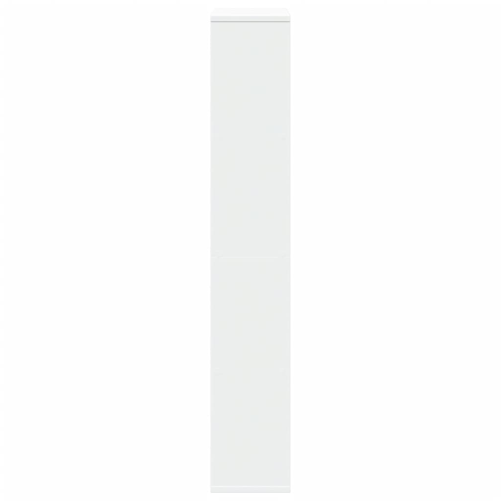 vidaXL Bibliotecă, alb, 60x20x120 cm, lemn prelucrat vidaXL Bibliotecă, alb, 60x20x120 cm, lemn prelucrat