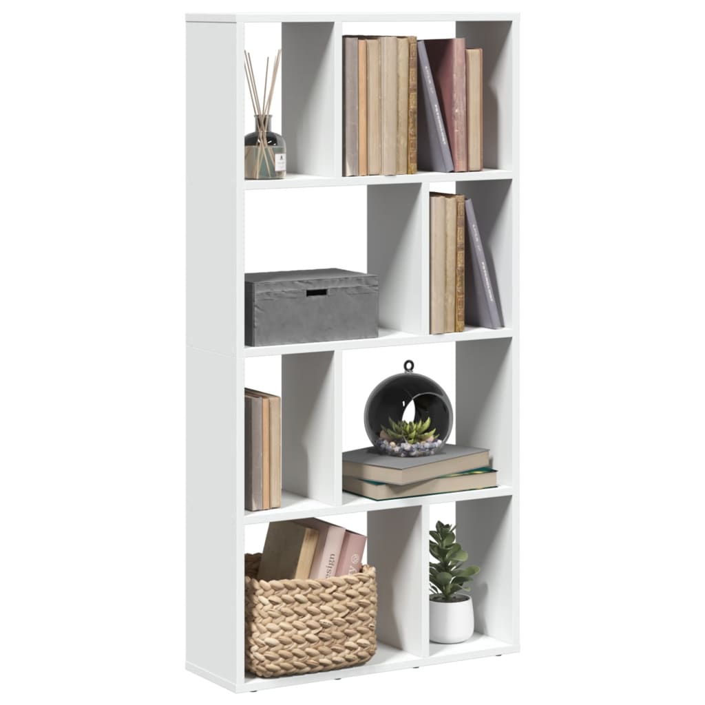 vidaXL Bibliotecă, alb, 60x20x120 cm, lemn prelucrat vidaXL Bibliotecă, alb, 60x20x120 cm, lemn prelucrat