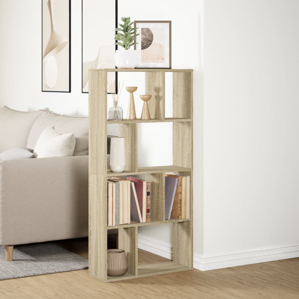 vidaXL Bibliotecă, stejar sonoma, 60x20x120 cm, lemn prelucrat vidaXL Bibliotecă, stejar sonoma, 60x20x120 cm, lemn prelucrat
