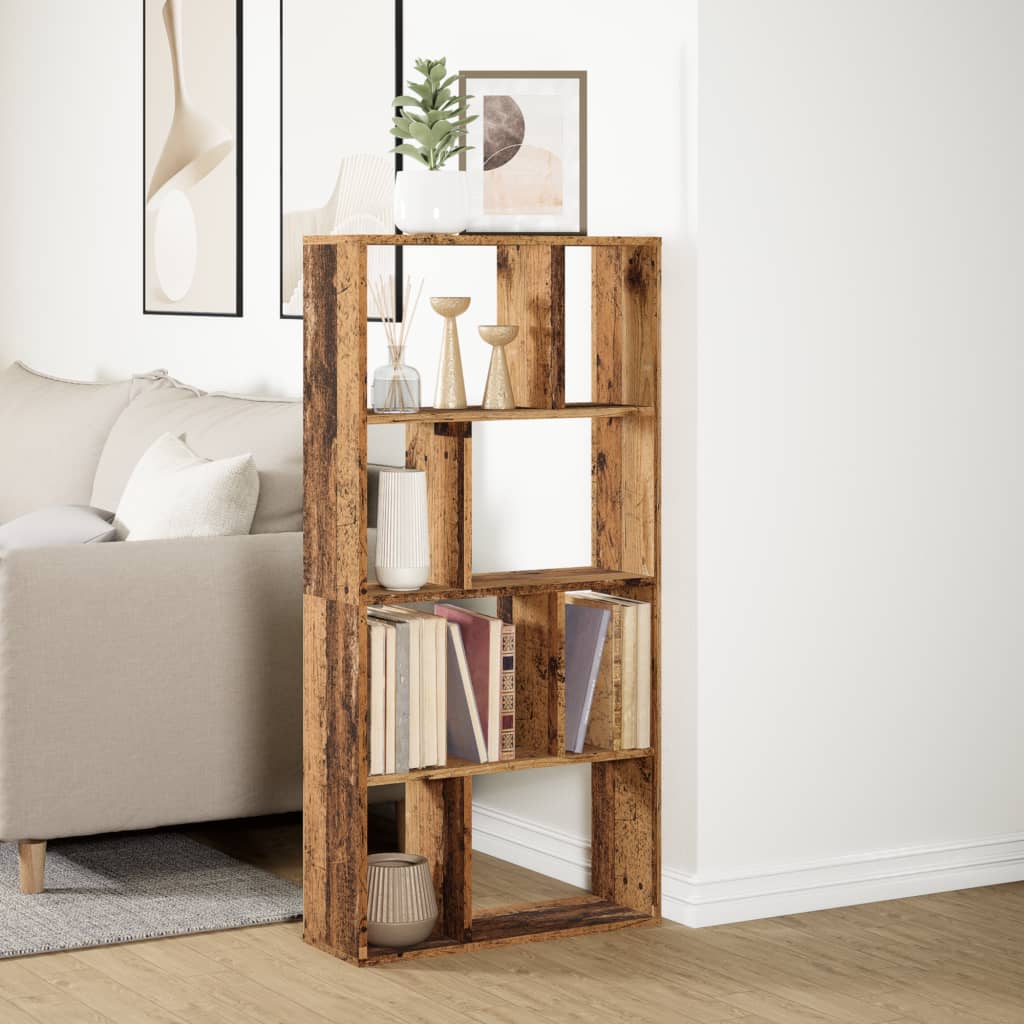vidaXL Bibliotecă, lemn vechi, 60x20x120 cm, lemn prelucrat