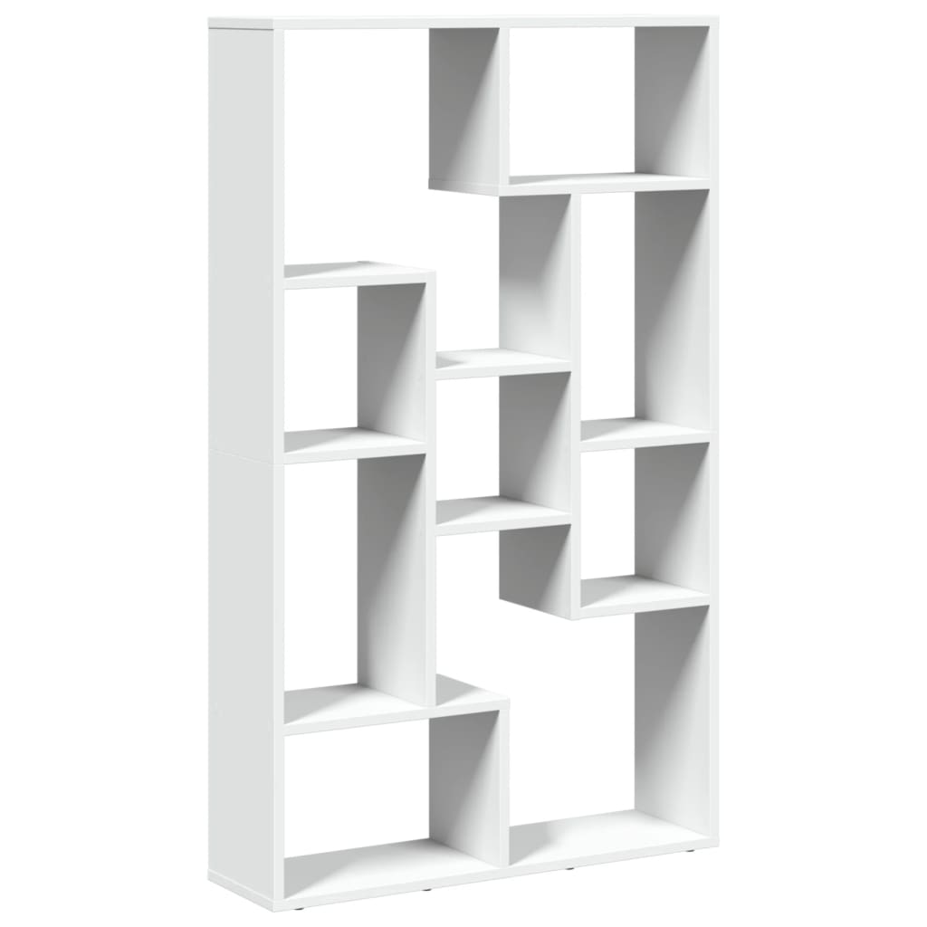 vidaXL Bibliotecă, alb, 72x20x120 cm, lemn prelucrat vidaXL Bibliotecă, alb, 72x20x120 cm, lemn prelucrat