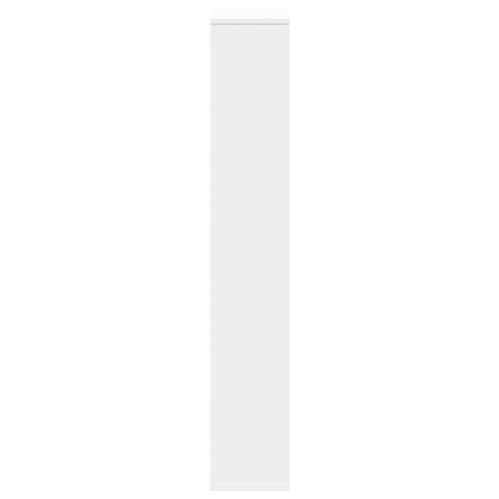 vidaXL Bibliotecă, alb, 72x20x120 cm, lemn prelucrat vidaXL Bibliotecă, alb, 72x20x120 cm, lemn prelucrat