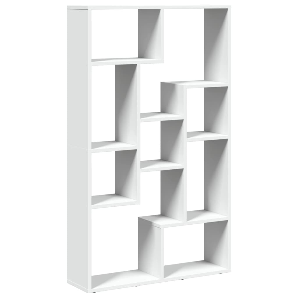 vidaXL Bibliotecă, alb, 72x20x120 cm, lemn prelucrat vidaXL Bibliotecă, alb, 72x20x120 cm, lemn prelucrat