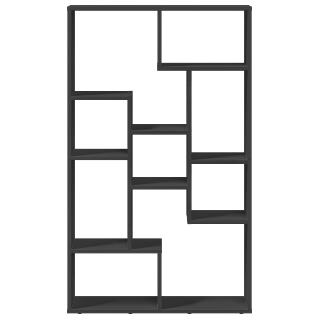 vidaXL Bibliotecă, negru, 72x20x120 cm, lemn prelucrat vidaXL Bibliotecă, negru, 72x20x120 cm, lemn prelucrat