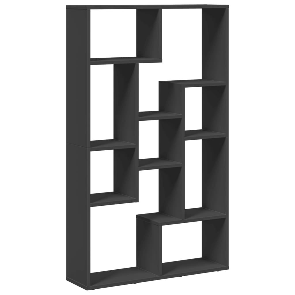 vidaXL Bibliotecă, negru, 72x20x120 cm, lemn prelucrat vidaXL Bibliotecă, negru, 72x20x120 cm, lemn prelucrat