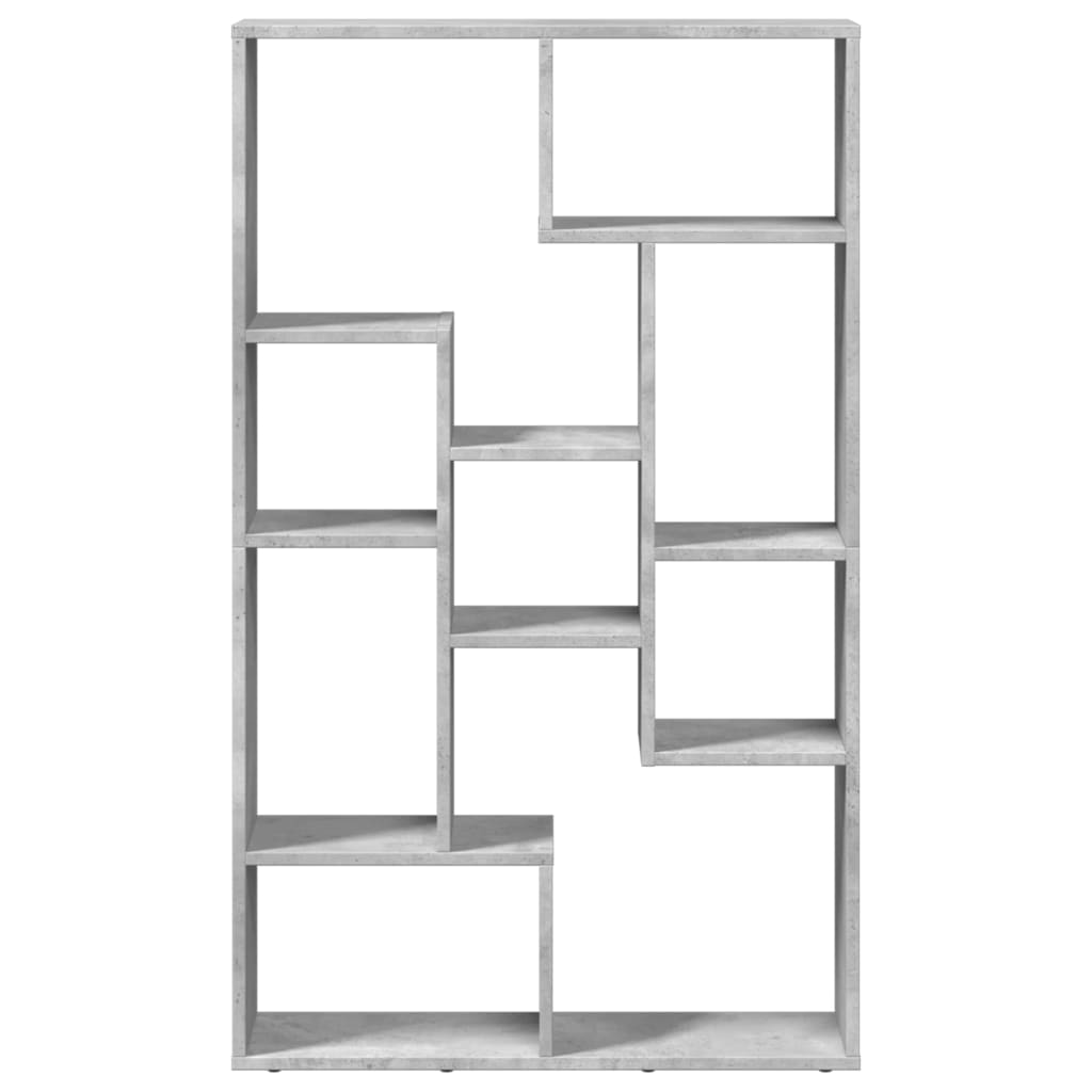 vidaXL Bibliotecă, gri beton, 72x20x120 cm, lemn prelucrat vidaXL Bibliotecă, gri beton, 72x20x120 cm, lemn prelucrat
