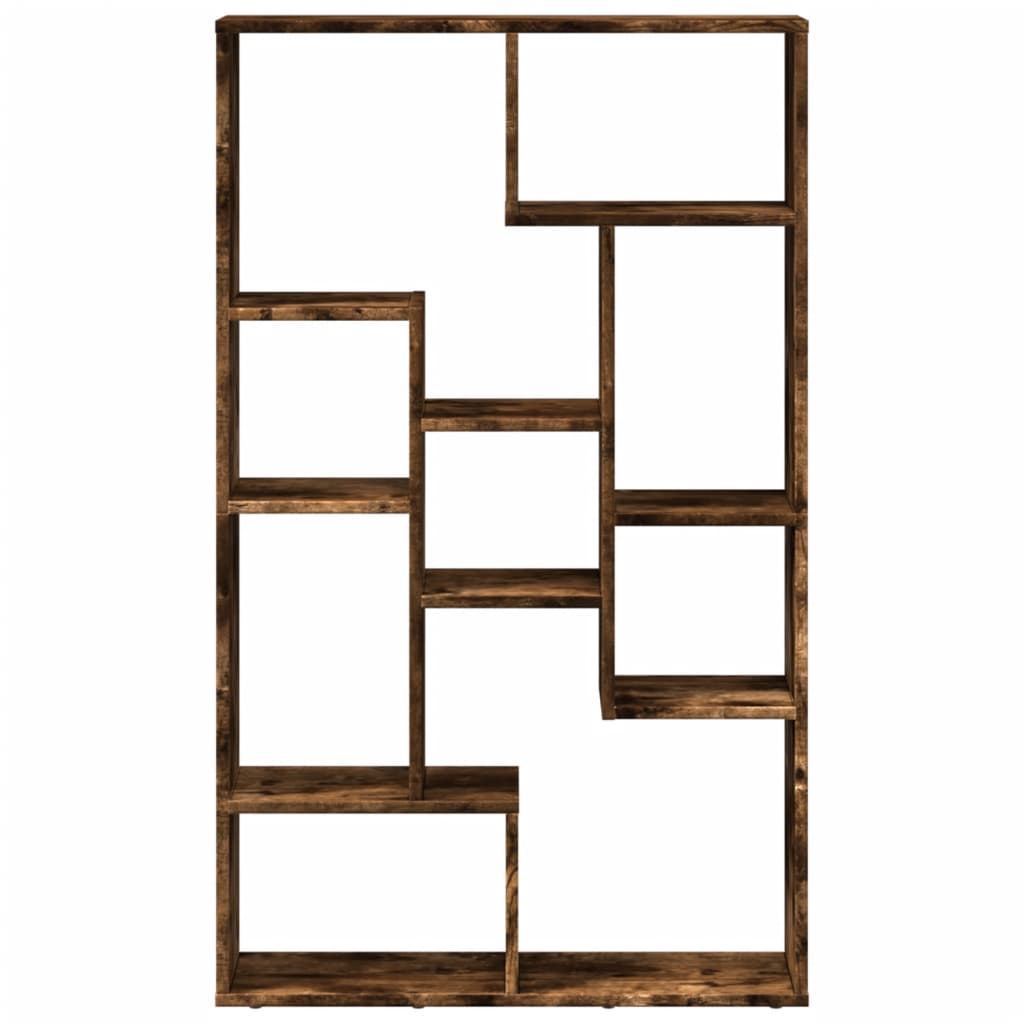 vidaXL Bibliotecă, stejar fumuriu, 72x20x120 cm, lemn prelucrat vidaXL Bibliotecă, stejar fumuriu, 72x20x120 cm, lemn prelucrat