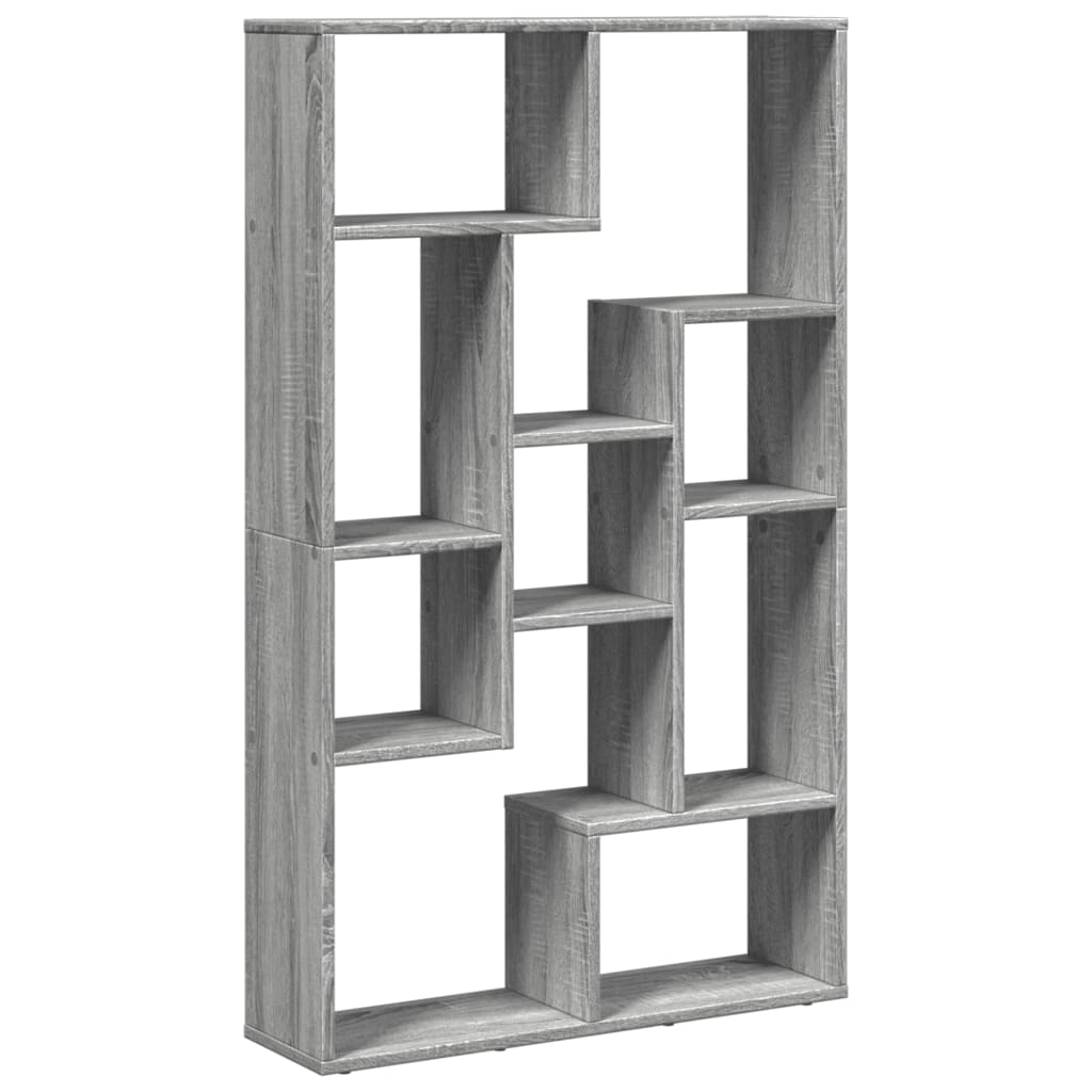 vidaXL Bibliotecă, gri sonoma, 72x20x120 cm, lemn prelucrat vidaXL Bibliotecă, gri sonoma, 72x20x120 cm, lemn prelucrat
