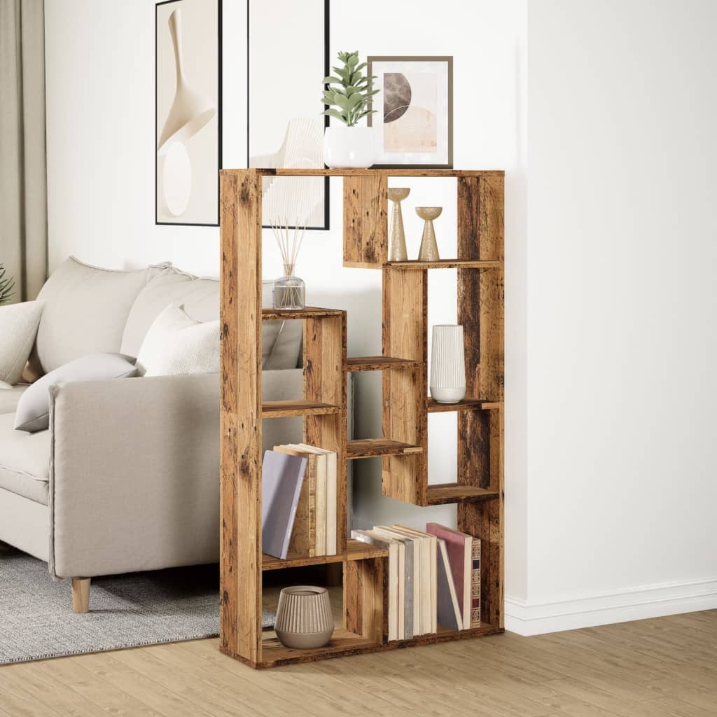 vidaXL Bibliotecă, lemn vechi, 72x20x120 cm, lemn prelucrat vidaXL Bibliotecă, lemn vechi, 72x20x120 cm, lemn prelucrat