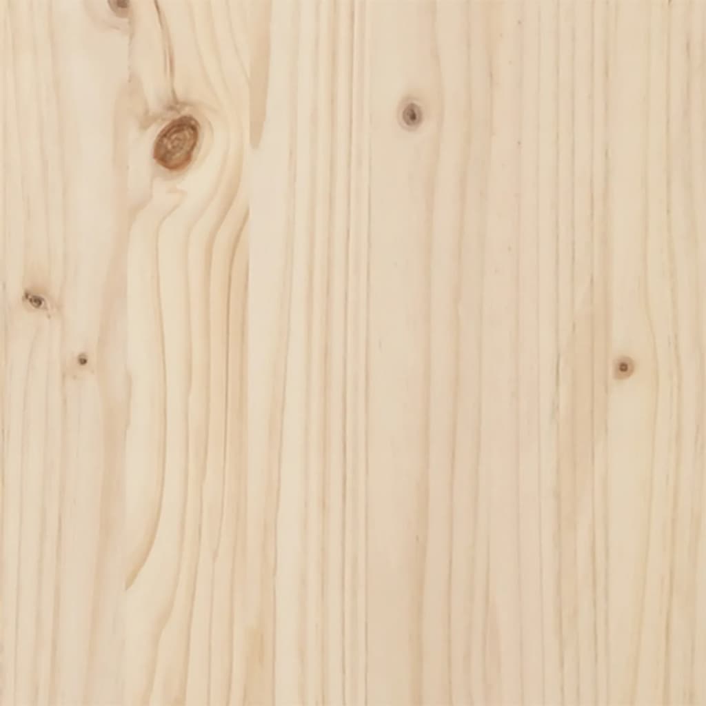 vidaXL Brad de Crăciun din lemn decorativ, 80 cm, lemn de pin masiv vidaXL Brad de Crăciun din lemn decorativ, 80 cm, lemn de pin masiv