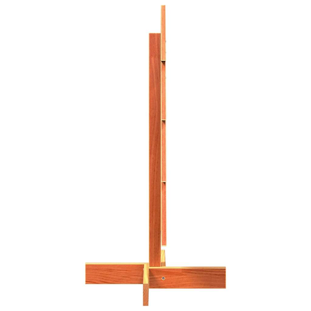 vidaXL Brad de Crăciun decorativ, maro ceruit, 80 cm, lemn pin masiv vidaXL Brad de Crăciun decorativ, maro ceruit, 80 cm, lemn pin masiv