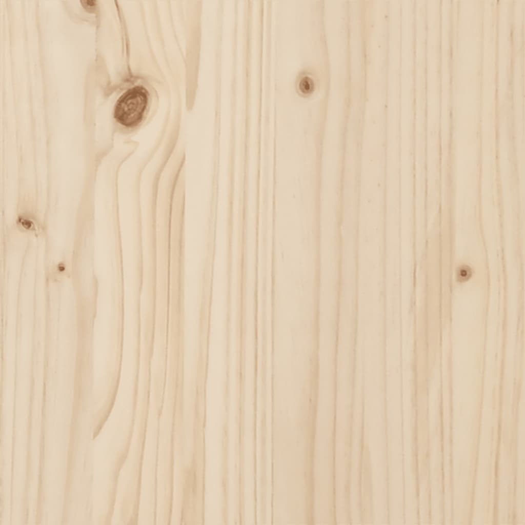 vidaXL Brad de Crăciun din lemn decorativ, 100 cm, lemn de pin masiv vidaXL Brad de Crăciun din lemn decorativ, 100 cm, lemn de pin masiv