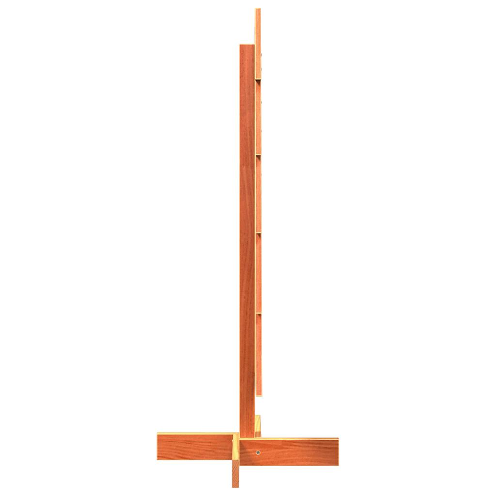 vidaXL Brad de Crăciun decorativ, maro ceruit, 100 cm, lemn pin masiv vidaXL Brad de Crăciun decorativ, maro ceruit, 100 cm, lemn pin masiv