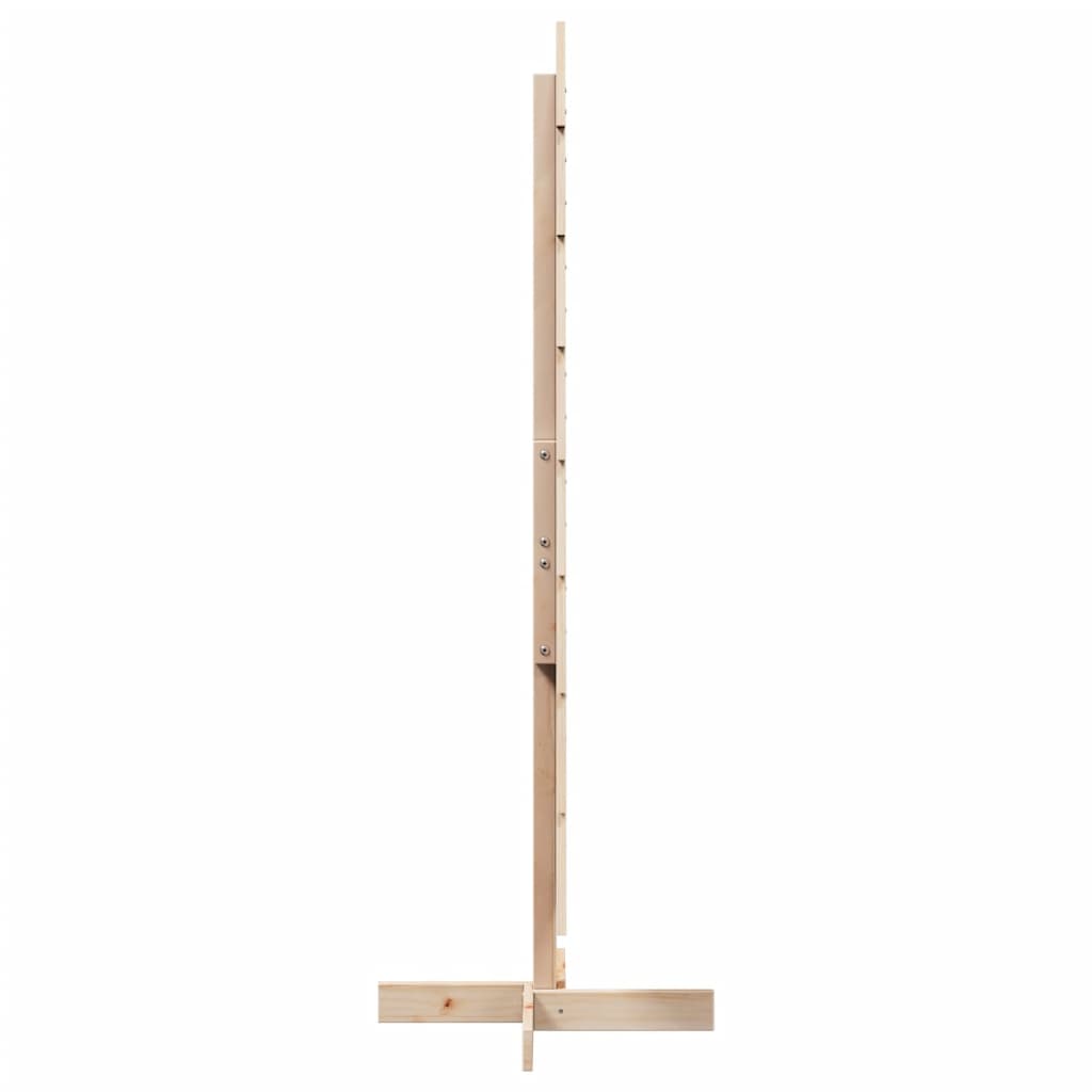 vidaXL Brad de Crăciun din lemn decorativ, 150 cm, lemn de pin masiv