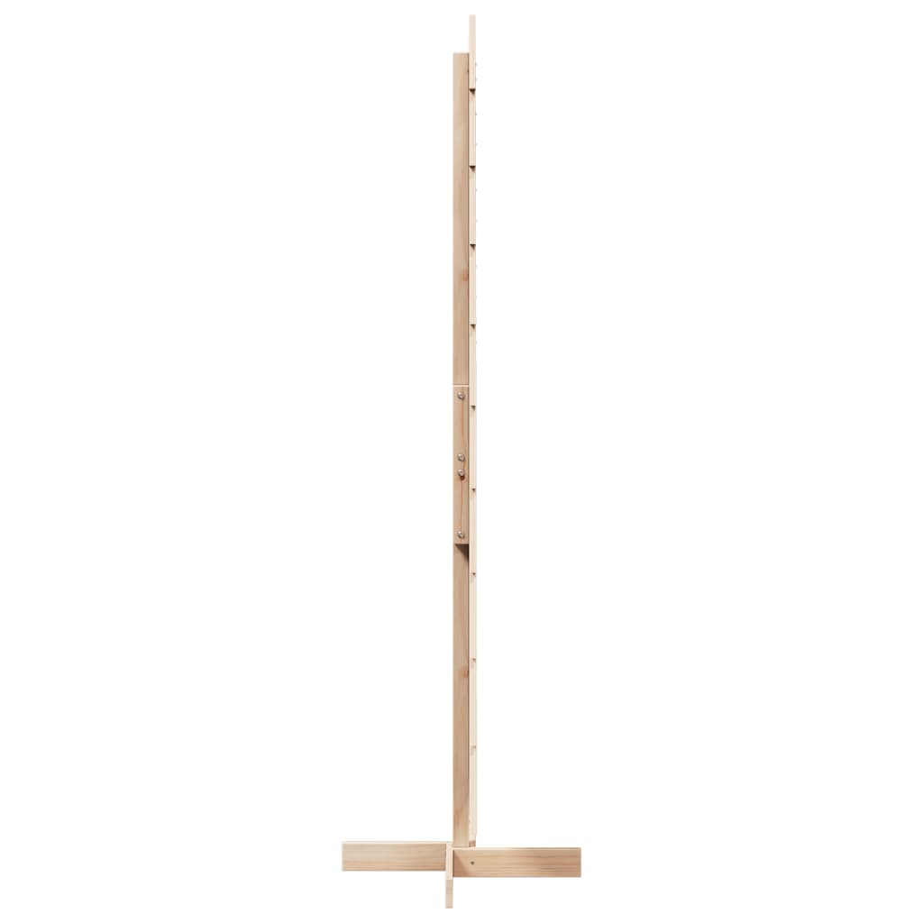 vidaXL Brad de Crăciun din lemn decorativ, 180 cm, lemn de pin masiv vidaXL Brad de Crăciun din lemn decorativ, 180 cm, lemn de pin masiv