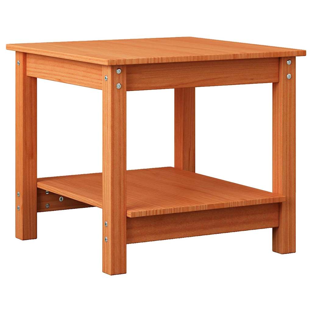 vidaXL Masă de cafea Maro ceruit 50 x 50 x 45 cm Lemn masiv de pin