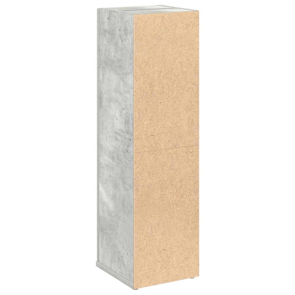 vidaXL Dulap de baie cu suport role, gri beton, 20,5x22x72 cm vidaXL Dulap de baie cu suport role, gri beton, 20,5x22x72 cm