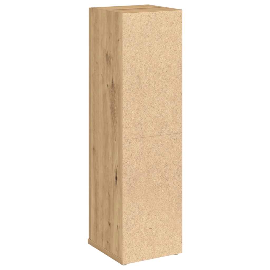 vidaXL Dulap de baie cu suport role, stejar artizanal, 20,5x22x72 cm vidaXL Dulap de baie cu suport role, stejar artizanal, 20,5x22x72 cm